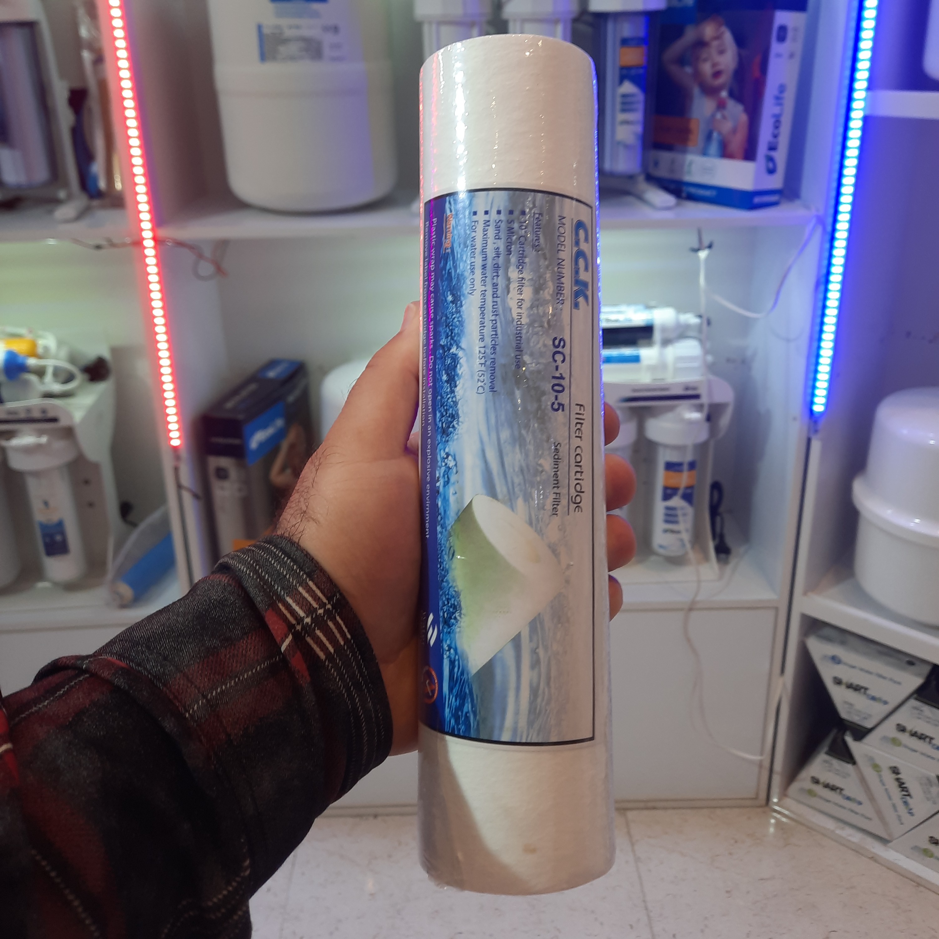 پک 6 فیلتر تصفیه آب