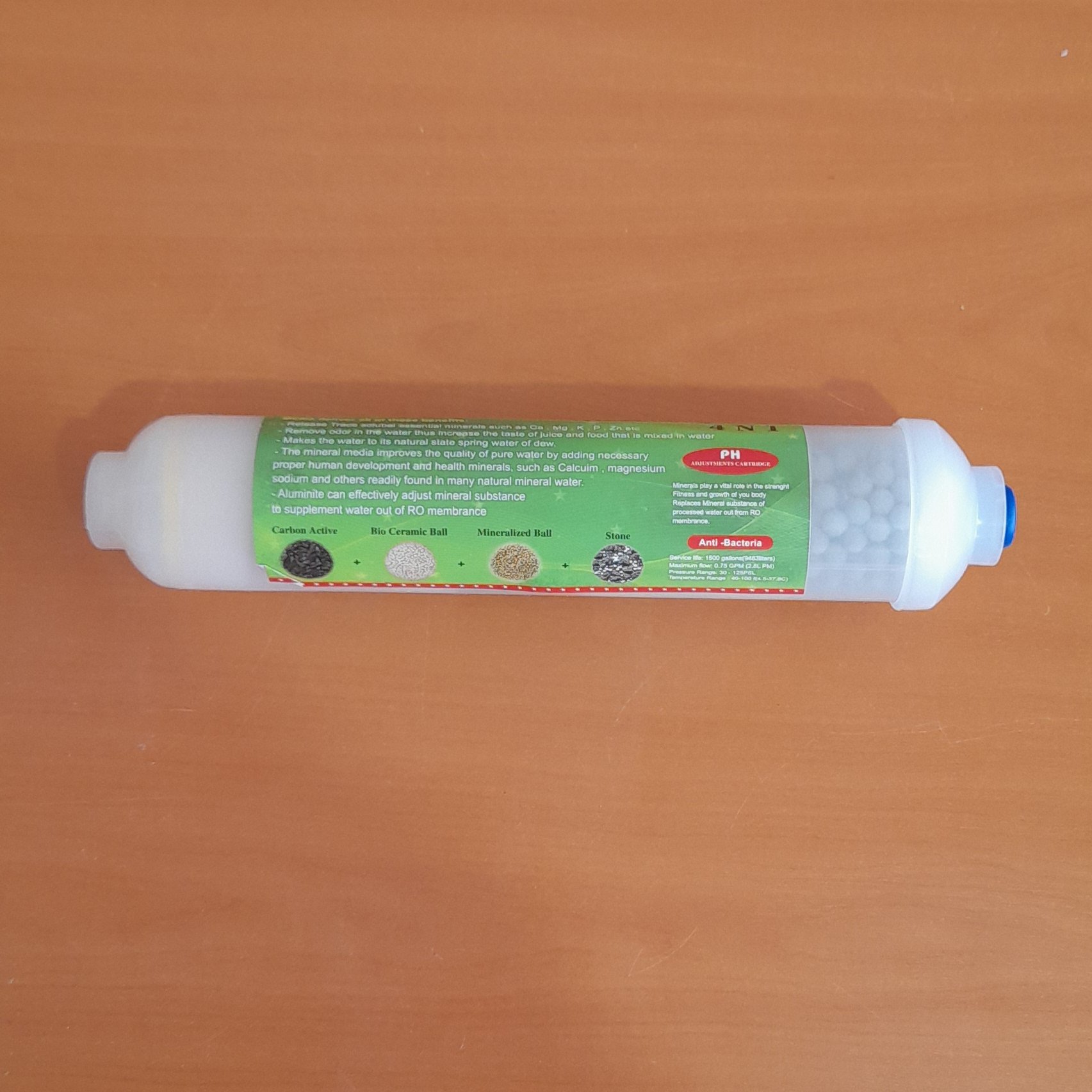 فیلتر میکس 4در 1  قلیایی و تنظیم ph آب دستگاه تصفیه در مرحله آخر