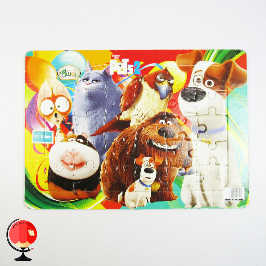 پازل کودکانه 30 تکه طرح پت ها