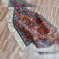 قالیچه دستبافت طرح لچک ترنج