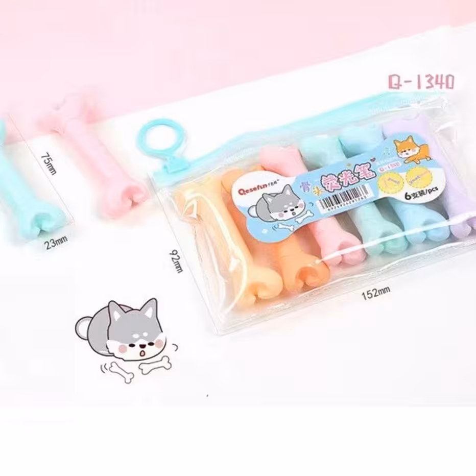 ماژیک علامت زن ماژیک هایلایتر طرح استخوان 