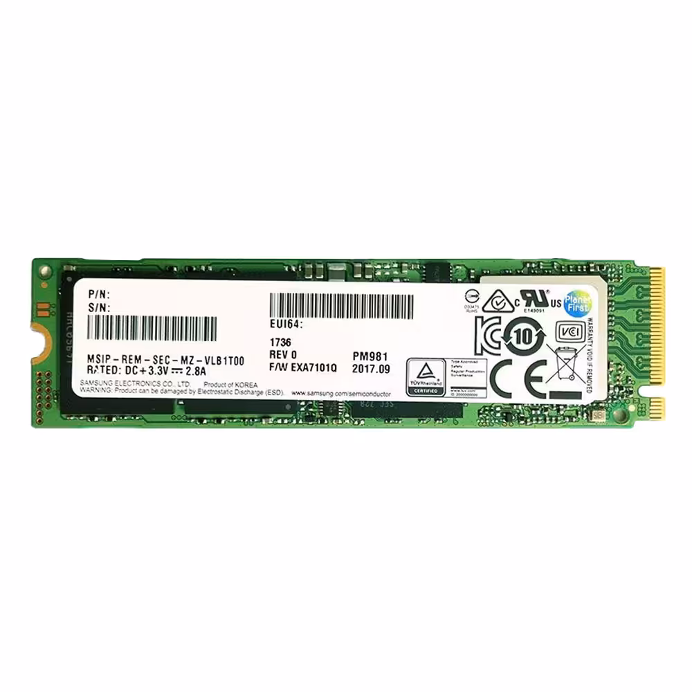 اس اس دی M.2 - Samsung مدل PM981 ظرفیت 512 گیگابایت