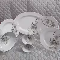 سرویس 37 پارچه ملامین مارک سپید یزد 6 نفره دارای استاندارد نشکن 