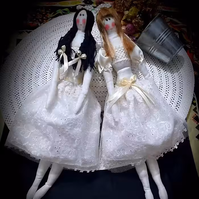 عروسک دستساز پارچه ای 