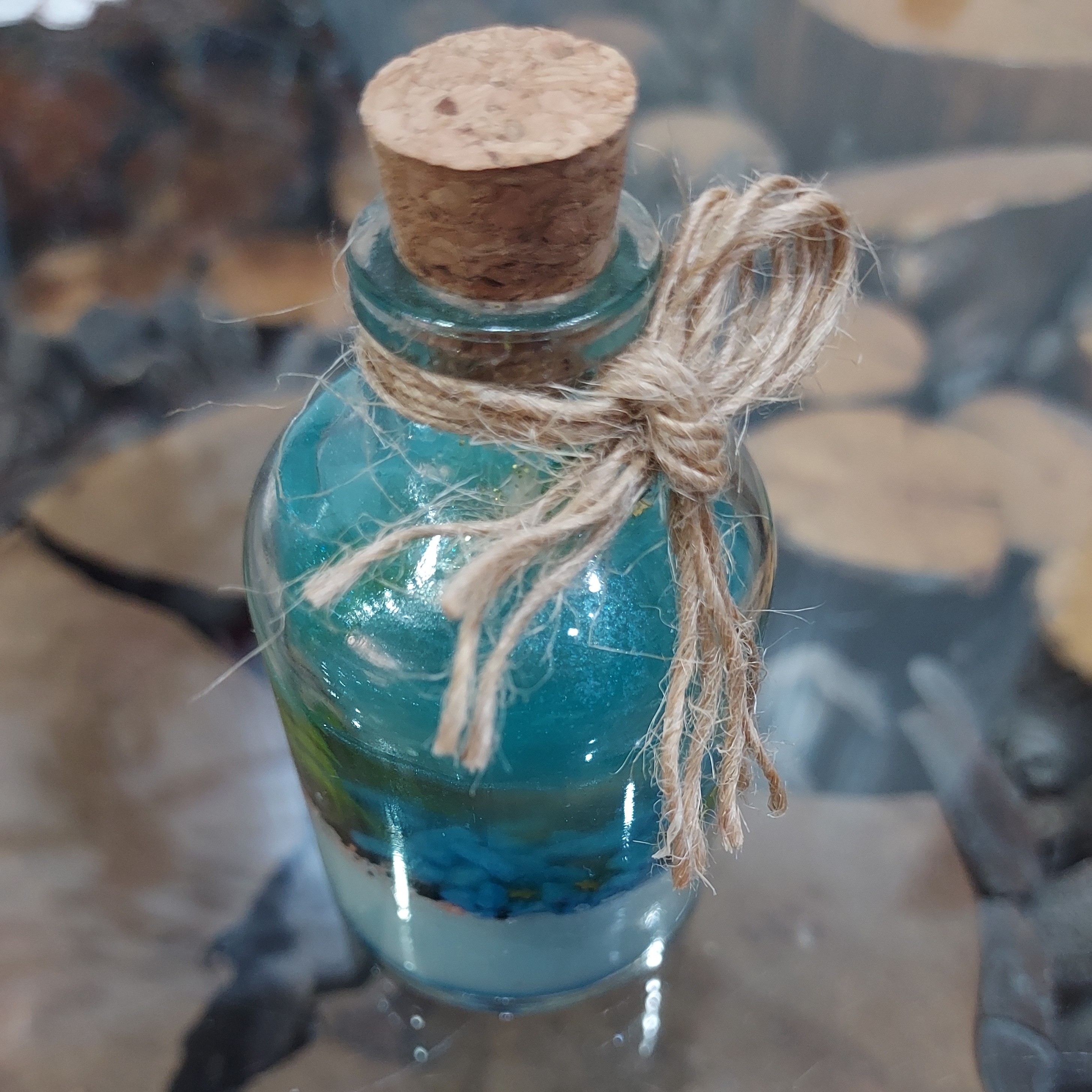 شمع تزیینی مدل  S120R با درپوش چوبی  معطر و دیر  سوز در پک 10 عددی