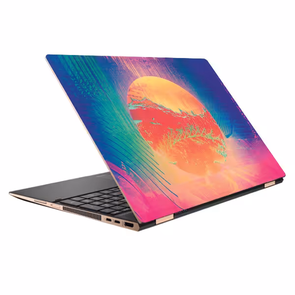 استیکر لپ تاپ طرح Colorful کد 48 مناسب برای لپ تاپ 15.6 اینچ