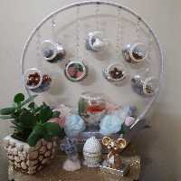 هفت سین لاکچری به همراه گل آرایی و تنگ رزینی