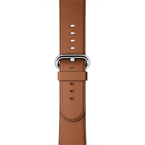 بند اپل واچ 3 چرم مدل 38mm Saddle Brown Classic Buckle - Hiapple.ir