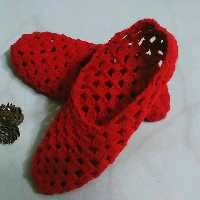 پاپوش قلاب بافی