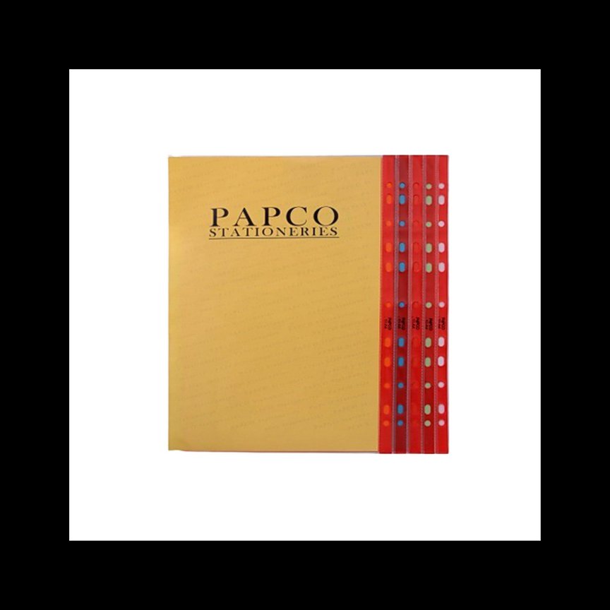 کاور شفاف آ4 بسته ی 100 عددی پاپکو A4_11