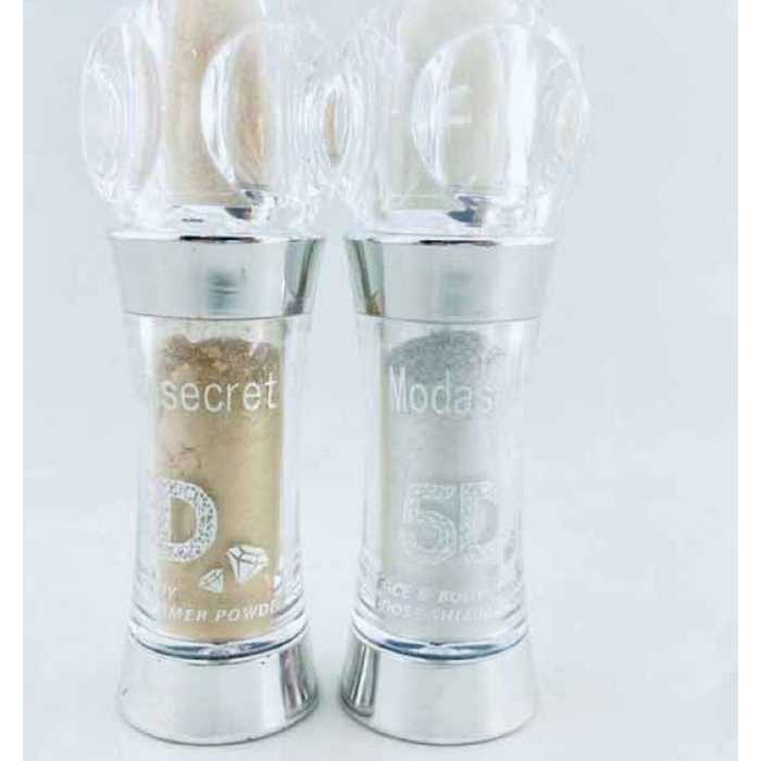 شیمر پودری دو رنگ شاین بالا  مناسب صورت  ، بدن و مو 