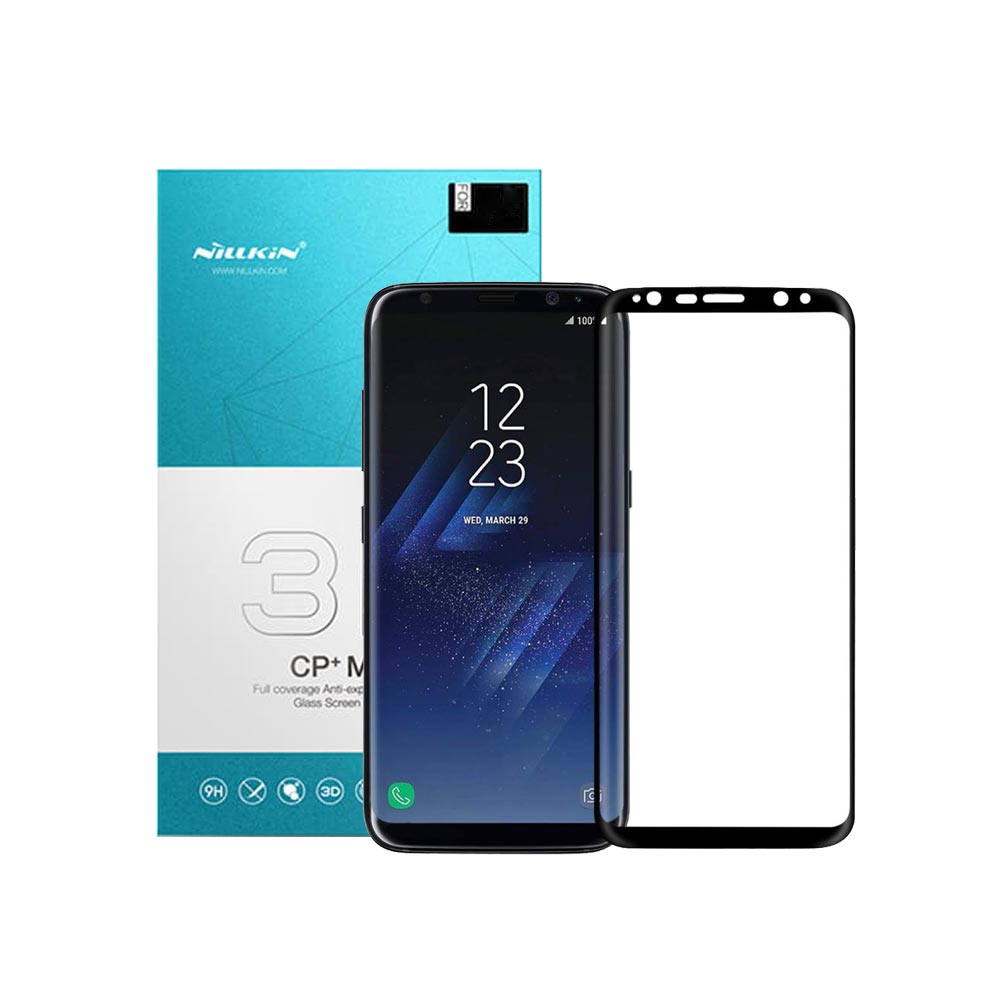 گلس 3D نیلکین CP  Max برای گوشی موبایل سامسونگ Galaxy S8