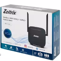 مودم zoltrix 224  با 3سال گارانتی