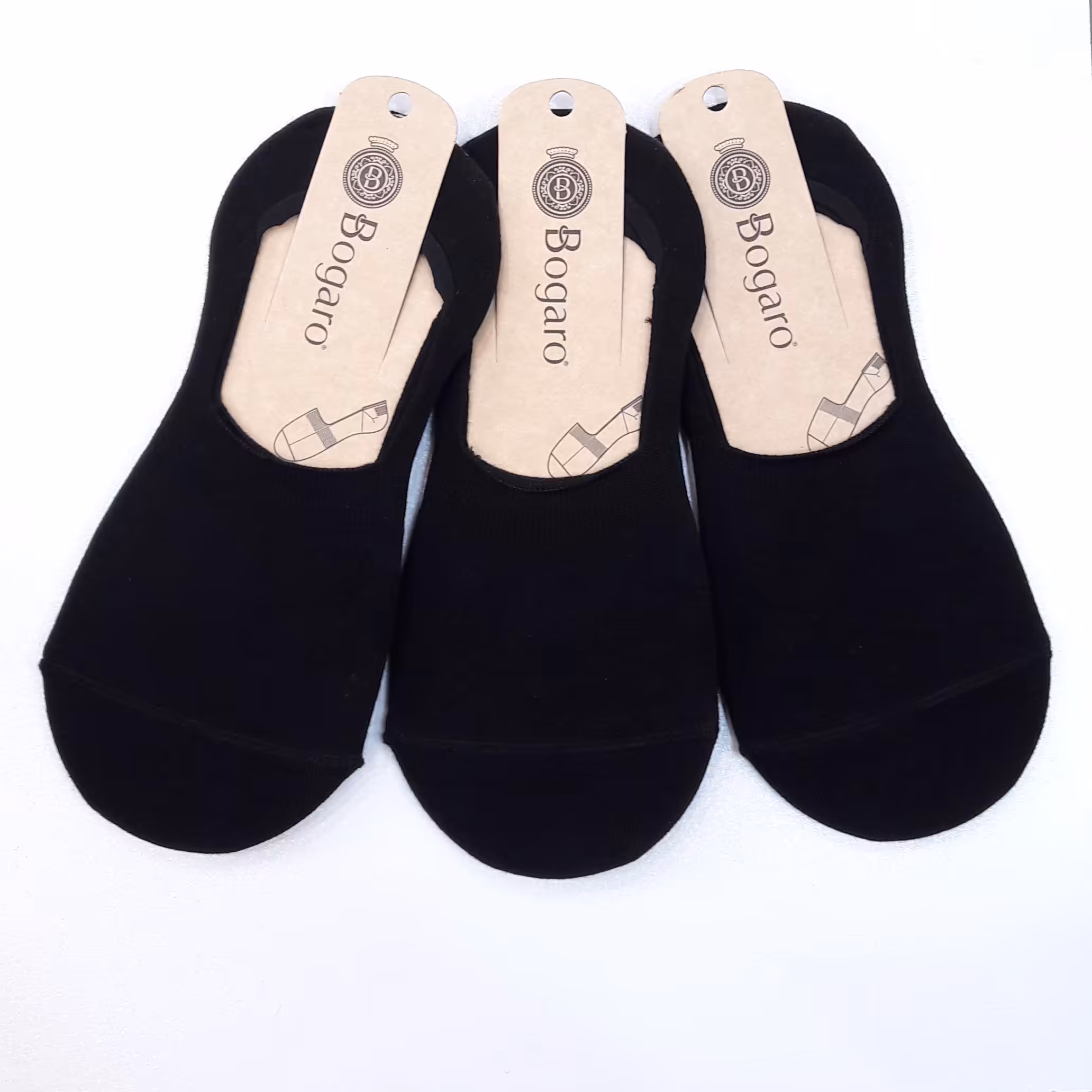 جوراب کالجی مشکی ساده جنس نخی فری سایز(پک 3عددی)