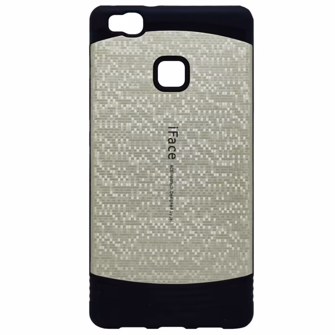 قاب iface محکم طلایی گوشی هوآوی P9 lite