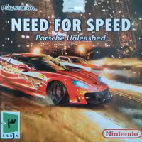 لوح زرین نیدفوراسپید پورشه آنلیشد need for speed Porsche unleashed پلی استیشن1 p