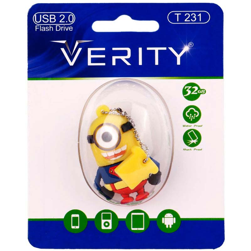 فلش 32 گیگ طرح مینیون وریتی VERITY V231