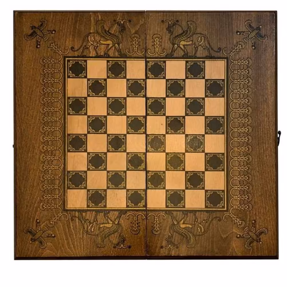 شطرنج چوبی مدل cyrus