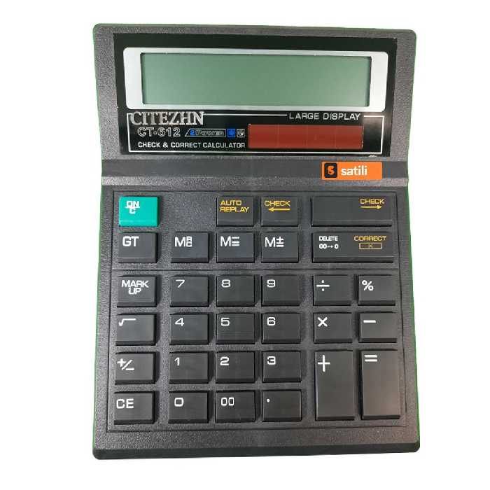 ماشین حساب سیتی زن مدل CITEZHN CT-612 کد C1103