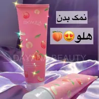 نمک بدن هلو و نعنا بیوآکوا 250 گرم اورجینال مدل فوم BIOAQUA 