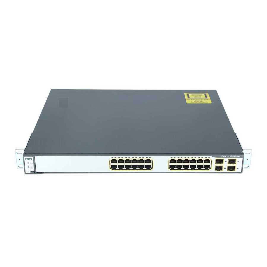 قیمت و خرید سوييچ 24 پورت سیسکو مدل WS-C3750G-24TS-S1U | یاس ارتباط