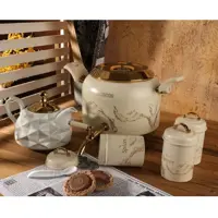 کتری قوری ماربل کف چدن رنگ ثابت آرتیستون در رنگبندی کامل با یک سال ضمانت 