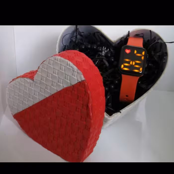 باکس هدیه  اقتصادی اپل واچ و دستبند اونیکس و هارد باکس چرمی