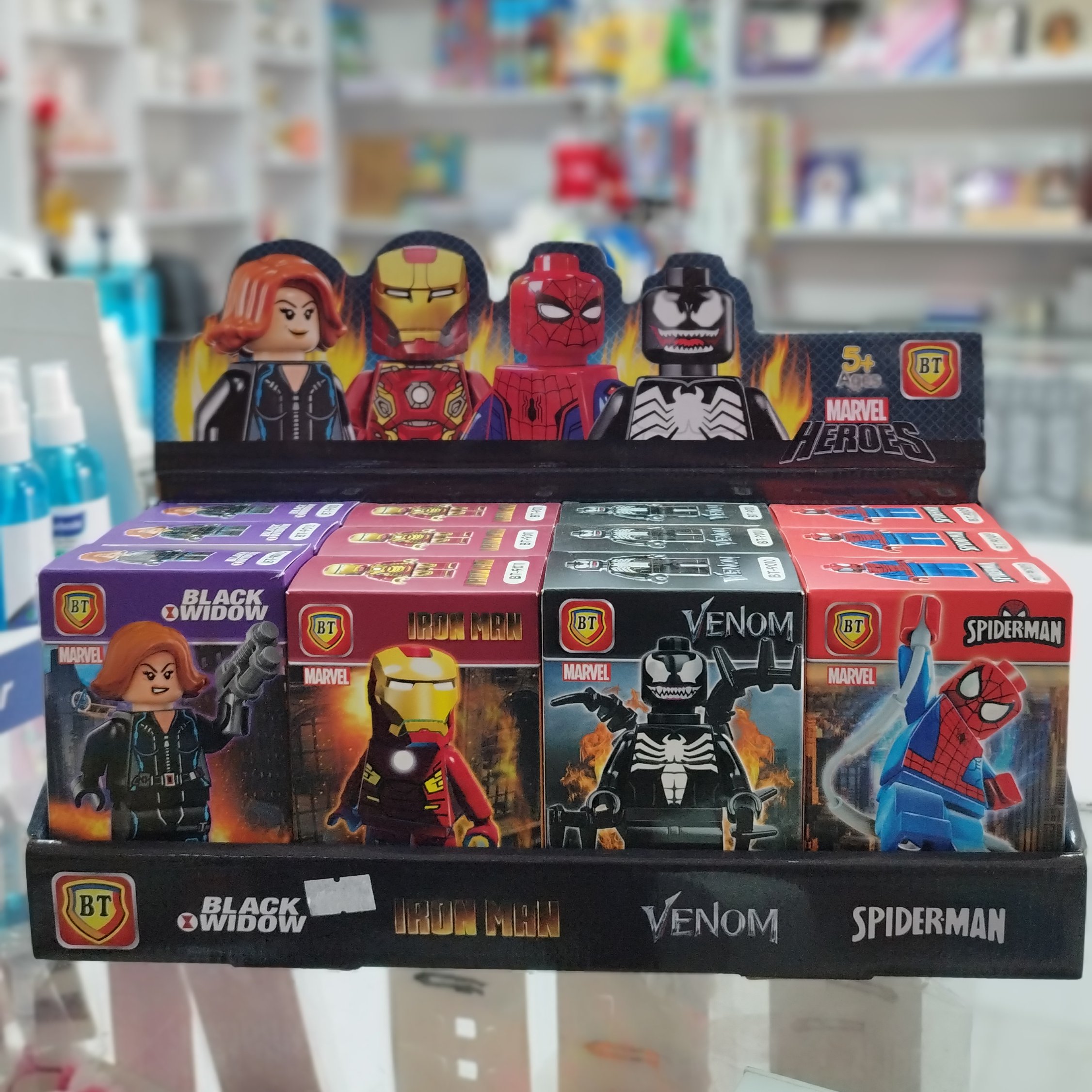 لگو بازی کوچک شخصیت کارتونی