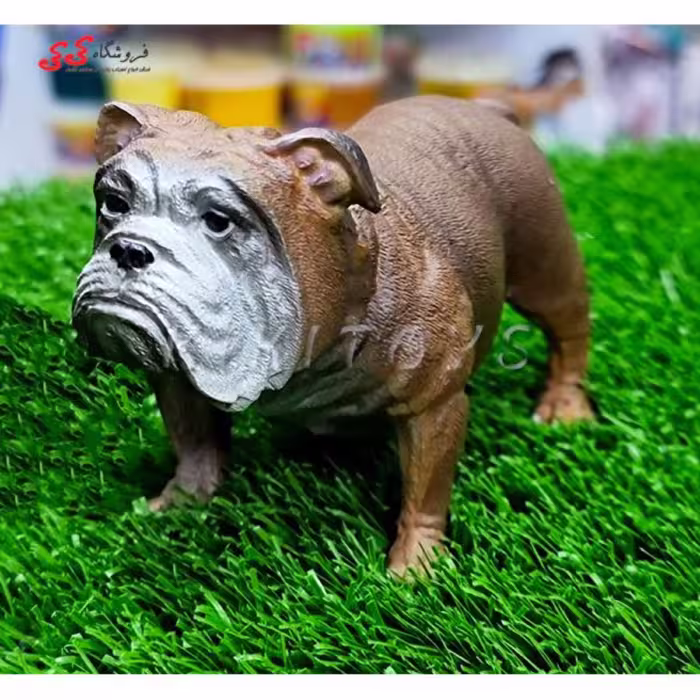 فیگور حیوانات سگ بولداگ انگلیسی 127-Fiqure of Dog 848