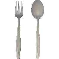 قاشق و چنگال استیل یونیک