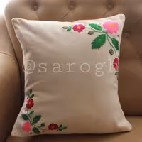 کوسن طرح گل اژدف