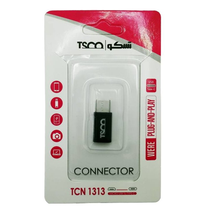 مبدل MicroUSB به USB-C تسکو مدل TCN 1313 