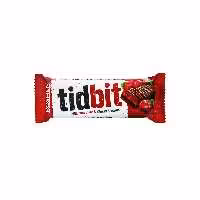 شکلات شیری با مغز براونی و ژله گیلاس 50 گرم تیدبیت روشن - roshen