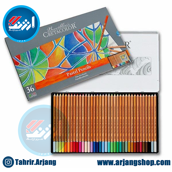 مداد پاستل کرتاکالر 36 رنگ