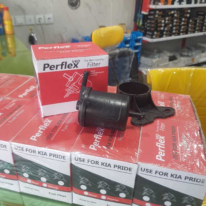 صافی بنزین پراید سرکج با دیاق بسته 2عددی