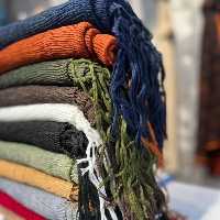 شال برشکا وارداتی ریشه کوبایی جدید و شیک دارای 12 رنگ جذاب مطابق ژورنال