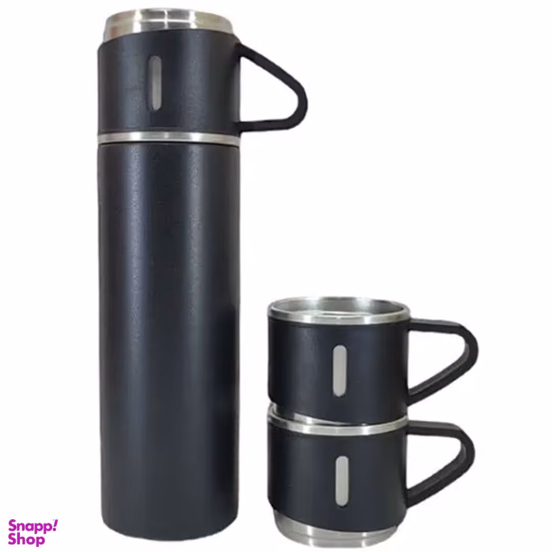 فلاسک مدل کادویی Vacuum Flask Set گنجایش 0.5 لیتر به همراه لیوان