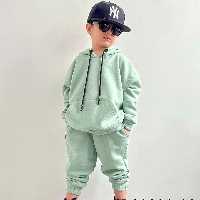 هودی شلوار اسپرت مناسب دختر و پسر جنس دورس تو کرکی با کیفیت در دورنگ مشکی  و سبز