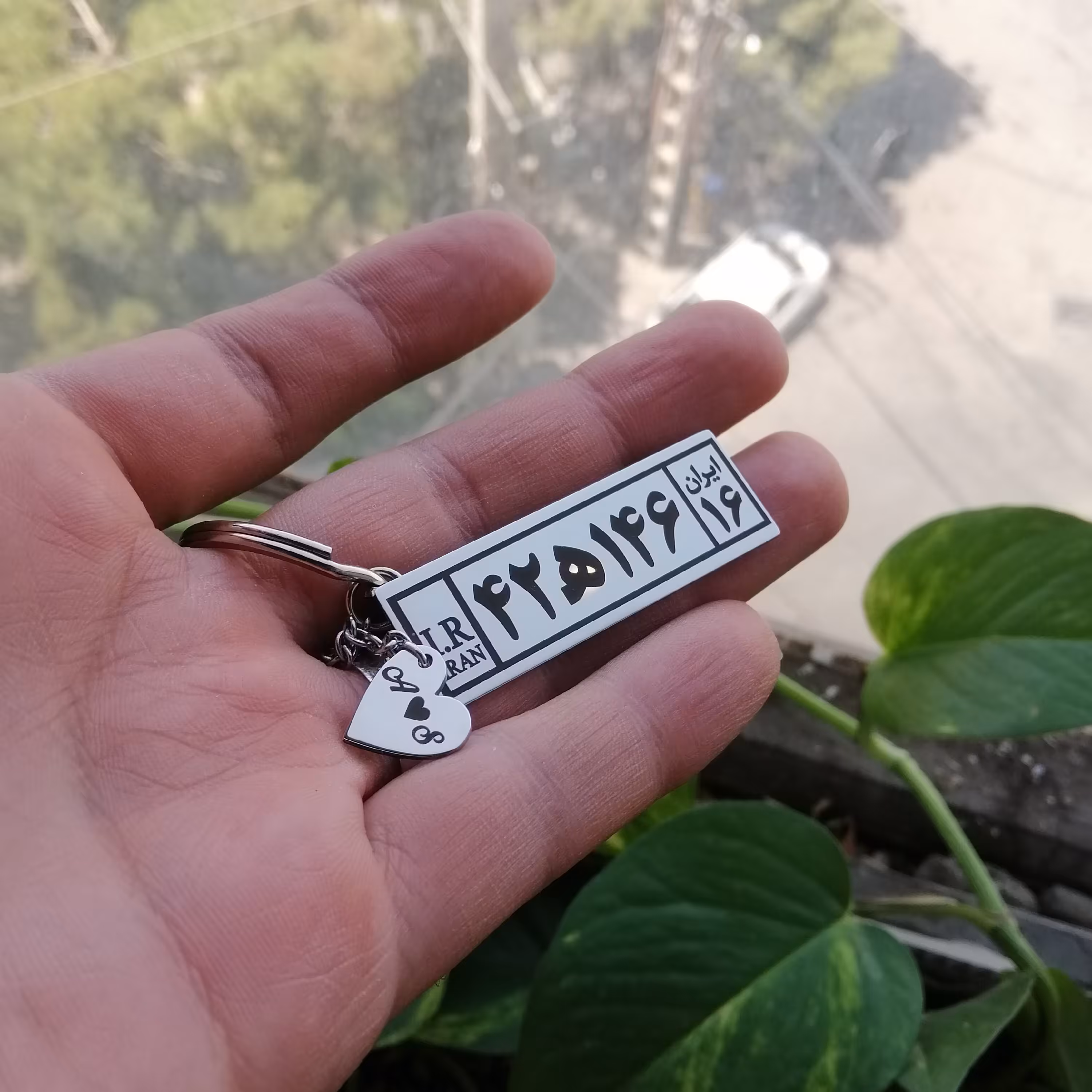 جاسوئیچی درایو با حک پلاک و متن دلخواه شما، استیل درجه یک، رنگ ثابت،