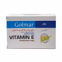صابون ویتامین E گلیسیرینه گیاهی گلمر 120 گرمی
