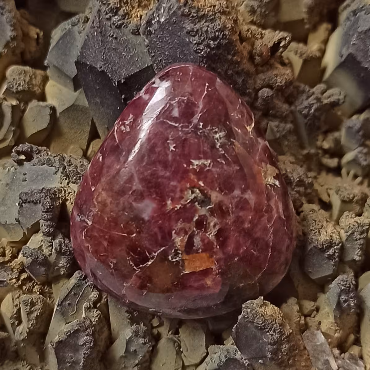 نگین سنگ تورمالین کوارتز کد 431