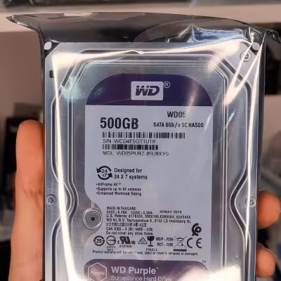 هارد 500گیگ وسترن دیجیتال با گارانتی شرکتی