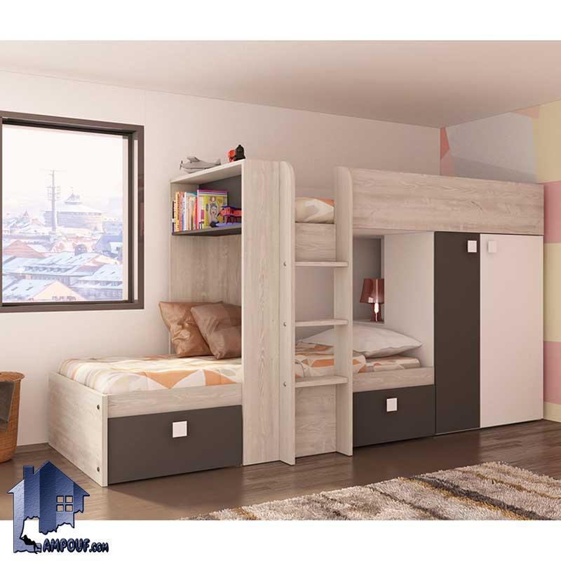 تخت خواب دو طبقه TBJ16