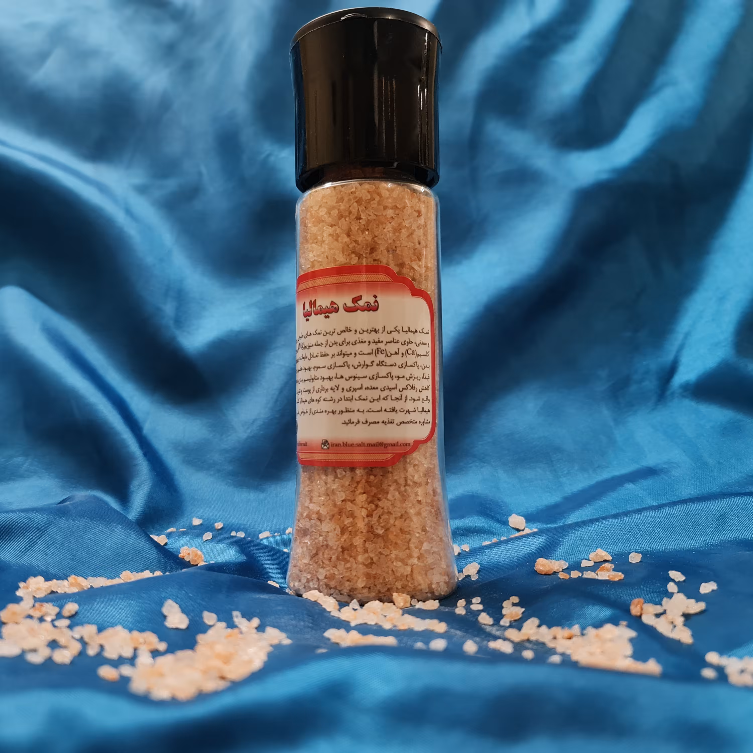 نمک هیمالیا ممتاز 350گرمی کریستال(نمکساب)