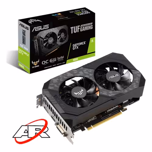 کارت گرافیک ایسوس مدل TUF-GTX1660S-O6G-GAMING