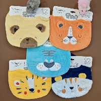 سیسمونی پیش بند پارچه  ای پاکو درجه یک حیوانات در5طرح