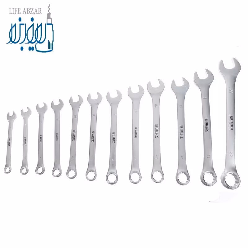 مجموعه 12 عددی آچار یکسرتخت-یکسررینگ وینکس مدل EH1290