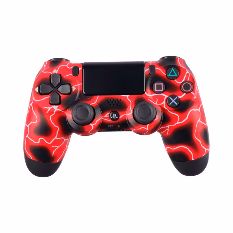 خرید و قیمت دسته بازی پلی استیشن 4 جعبه دار هایکپی طرح رعد و برق