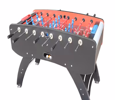فوتبال دستی مدل S16 طرح فایربال | قیمت میز فوتبال دستی فایربال | سیمای ورزش