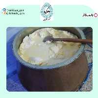 روغن زرد گاوی طب اسلامی  اعلا و درجه یک (یک کیلویی) طبخ در دیگ مسی دهکده قم
